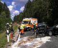 Bild: rw
Ein Todesopfer forderte am Sonntagvormittag ein Verkehrsunfall bei Kulmain. Wie es zu dem Frontalzusammenstoß auf der Staatsstraße 2665 gekommen war, ist bislang unklar.