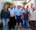 Bild: exb
Lena Meier vom Landesfischereiverband begleitete die Jahreshauptversammlung der Fischerereigenossenschaft Schwarzach, in der ein Führungsteam gewählt wurde. Im Bild von links 
Lena Meier vom Landesfischereiverband, Josef Fuchs (Beisitzer Murach), Maximilian Peither (zweiter Geschäftsführer, Landratsamt) Martin Schmidt (zweiter Vorsitzender), Hans-Jürgen Meller (Kassenprüfer), Bernhard Vetter (Beisitzer Ascha), Katharina Busch (Fischereibehörde am Landratsamt), Reinhold Ott (Beisitzer Schwarzach), Alois Decker (Beisitzer Schwarzach), Rudolf Deml (Vorsitzender) und Karl Held (Beisitzer Schwarzach).