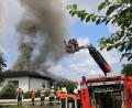 Bild: jma
In Berg bei Neumarkt brannte am Sonntagvormittag ein Wohnhaus.