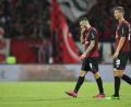 Bild: agentur_dpa
Nicht nur bei Patrick Erras (rechts) und Mikael Ishak war die Ernüchterung nach der herben 0:4-Klatsche des 1. FC Nürnberg gegen den Hamburger SV groß.