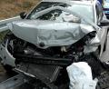 Bild: Alexander Auer
Ein Autofahrer verliert aufgrund von Aquaplaning die Kontrolle und kracht in eine Leitplanke auf der A3 bei Regensburg.