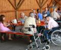 Bild: lk
Für die Heimbewohner in der Seniorenresidenz hatte die AWO wieder ein Sommerfest organisiert.