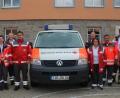 Bild: wro
Die Helfer-vor-Ort-Gruppe Wiesau benötigt ein neues Fahrzeug. Derzeit behelfen sich die Aktiven mit einem BRK-eigenen Ersatzauto.