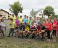 Bild: hä
Die Teilnehmer der Radl-Tour der Wanderfreunde.