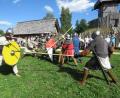 Bild: ubb
Zahlreiche Besucher verfolgten am Wochenende das „Historische Mittelaltermanöver“ im Geschichtspark.