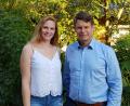 Bild: hfz/LearningCampus
Ab 1. September leitet Franziska Meier aus Grafenwöhr für Learning-Campus (rechts Geschäftsführer Benjamin Zeitler) den Trabitzer Kindergarten.