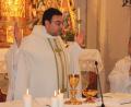 Bild: kro
Nachprimiz feierte der gebürtige Falkenberger Neupriester Jaime-Pasqual Hannig (links) auf Einladung des Mährigner Pfarrers Armin Maierhofer in der Pfarrei St. Katharina.