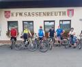 Bild: jma
Die Teilnemer an der ersten CWG-Radltour durch die Gemeinde.