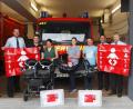 Bild: mld
Gleich zwei Luher Feuerwehrmänner genießen Zwillingsfreuden.