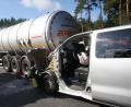 Bild: wro
Unfall am Dienstagvormittag, 13. August, auf der A 93 Richtung Regensburg