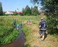 Bild: tr
Den Auslauf des Stadtteichs im Fischhofpark in die Waldnaab, reinigten die Jugendlichen des FVS.