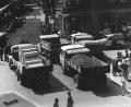 Bild: exb
Straßensperren und abmontierte Hinweisschilder, wie hier in der Innenstadt von Cheb, konnten die Panzer nicht aufhalten.