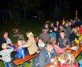 Bild: fjo
Lagerfeuer erhellen das nächtliche Spektakel, das der Zweigverein kurzfristig in sein Programm aufnahm.