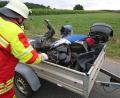 Bild: Hösamer
Rollerfahrer kracht bei Bodenwöhr frontal in den Gegenverkehr.