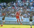 Bild: Hubert Ziegler
Dank der Regionalliga-Relegation (im Bild gegen TSV Rain) hat man bei der DJK Gebenbach schon etwas Übung in der Vorbereitung auf Spiele wie am Dienstag: Im Pokal kommt Zweitliga-Absteiger FC Ingolstadt 04.