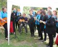 Bild: kro
Der Griesbacher Kirchenchor "Grenzenlos" umrahmte den Festgottesdienst.