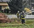 Bild: jma
Feuerwehrmänner aus Prestice bei der Übung.
