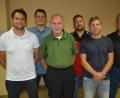 Bild: jr
Einige Änderungen brachten die Neuwahlen in der Vorstandsriege des SV Pechbrunn-Groschlattengrün. Im Bild (von links) der neue Zweite Vorsitzende Patrick Lang, Markus Renner, Vorsitzender Karl Hindringer, Johannes Leipold, Marc-Andre Grundl sowie Ehrenamtsbeauftragter und Wahlleiter Roland Zeitler.