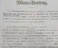 Repro: mma
Detailansicht des "Miets-Vertrags" zwischen Hans Lobenhofers Eltern und dem Hahnbacher Bürgermeister.