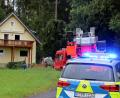 Bild: jma
Auch eine Streife der Polizeiinspektion Eschenbach war vor Ort, als in Metzenhof ein Schwelbrand gemeldet wurde.