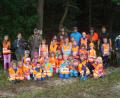 Bild: exb
Mit dem Jäger auf die Pirsch gehen 30 Kinder beim Ferienprogramm des Obst- und Gartenbauvereins Hiltersdorf.