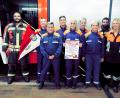 Bild: fjo
20-jähriges Bestehen feiert die Jugendfeuerwehr Waidhaus nach einer Idee von Jugendwart Dominik Zintl (links) und seiner Assistentin Christine Hölzel (rechts).