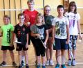 Bild: Martin Käck
Die Kinder versuchen sich im Badminton.
