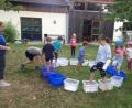 Bild: exb
Wassertreten war im Ferienprogramm des Kneippvereins angesagt.