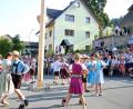 Bild: es
Neun Kirwakids-Paare tanzen sich in die Herzen der vielen Zuschauer. Einstudiert hatte de Tänze Anita Kraus.