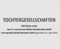Bild: NT/AZ
Die Tochtergesellschaften der Kliniken Nordoberpfalz.
