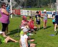 Bild: zer
An sechs Stationen zeigen die Kinder ihr sportliches Können.