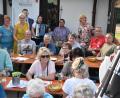 Bild: hcz
Beste Stimmung herrscht beim Terrassenfest der SPD Weiden- Ost.