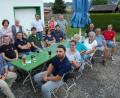 Bild: sm
Unter dem Motto "Wo drückt der Schuh" hatte CSU-Ortsvorsitzender Dominik Baschnagel (links) zu einem "Biergartengespräch" ins Altenstädter Schützenheim eingeladen.