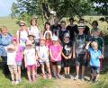 Bild: Susanne Forster
Die Gruppe der Wanderer mit Organisatorin Ingrid Leser (links).