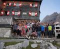Bild: hä
Die Teilnehmer am diesjährigen Treffen der Sektion Karlsbad des Deutschen Alpenvereins.