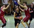 Bild: A. Schwarzmeier
Tobias Merkl (Mitte) traut den deutschen Basketballern bei der WM in China sogar den Titel zu.