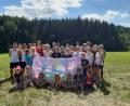 Bild: ekl
Kolping-Spielmannszug und Stadtkapelle hatten viel Spaß im gemeinsamen Zeltlager.