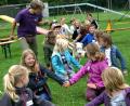 Bild: Stadt Marktredwitz/exb
Die Kinder waren in die Übungen der Hunde eingebunden.