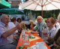 Bild: wro
Gute Stimmung herrschte beim Sommerfest beim TSV-Heim.