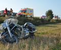 Bild: dob
Schwere Verletzungen zog sich der Biker aus Brandenburg bei einem offenbar selbst verschuldeten Unfall zu. Am hochwertigen Motorrad entstand ein Schaden in Höhe von 20 000 Euro.