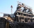 Bild: ge
Die Konverterbühne wird als nächstes abgebrochen – zuerst kommen jedoch die Stahlteile dran