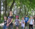Bild: hä
Die Ferienprogramm-Aktion des OWV begann traditionsgemäß mit einer Wanderung.