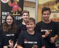Bild: rwo
Die Shooty Cup - Teilnehmer des Oberpfälzer Schützenbundes (von links): Patrick Meyer, Sabrina Hößl, Lena Roidl, Fabian Plannerer, Jonas Hüttner und Hannes Reger.