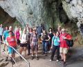 Bild: mor
23 Teilnehmer nehmen an der Wanderung durch die Fränkische Schweiz teil.