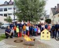 Bild: du
Ein gelungener Abschluss der Ferienaktionen in der Gemeinde war am Samstag für 20 Kinder ein spannender "Nachmittag bei der Feuerwehr".
