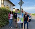 Bild: exb
Auf dem Bild von links: Bürgermeisterkandidatin Margit Bayer, JU-Ortsvorsitzender Maximilian Kastner, Schriftführer Mario Rabenbauer und Beisitzerin Johanna Heider.