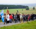 Bild: fvo
Fußwallfahrer, die von Waldthurn aus zum Fahrenberg pilgerten