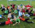 Bild: hai
16 Kinder aus dem Gemeindegebiet hatten beim ASV ihren Spaß. Nach dem Fußballtag gab es für alle Urkunden und Medaillen.