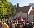 Bild: sön 
Am kommenden Sonntag und in der Festwoche werden wieder Hunderte aus der ganzen Umgebung vertrauensvoll zur Wallfahrtskirche zu den Vierzehn Nothelfern auf dem Eggenberg ziehen und beten.