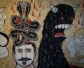 Repro: Susanne Wolke
So geht es auch: Street Art in geregelten Bahnen und zur Freude eines aufgeschlossenen Kunstpublikums – wie hier in der aktuellen Ausstellung im Besucherzentrum Welterbe in Regensburg.